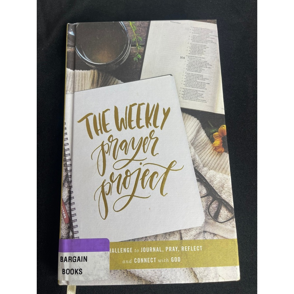 The Weekly Prayer Project Scarlet Hiltibidal Zondervan Hardcover Journal 2017
